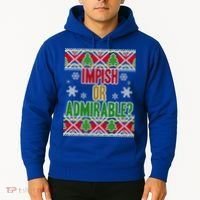 Impish or Admirable Ugly Christmas Hoodie thumb 2