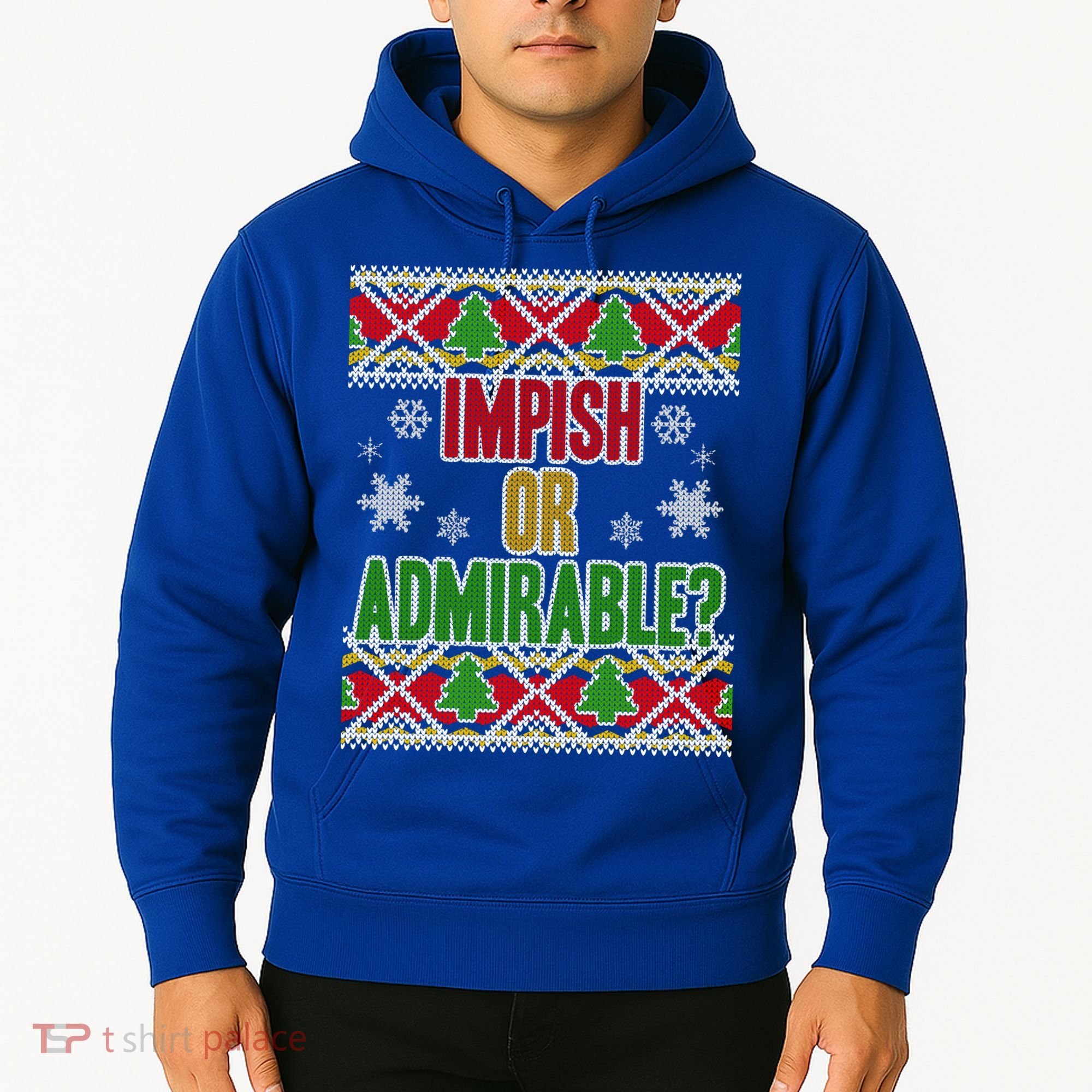 Impish or Admirable Ugly Christmas Hoodie