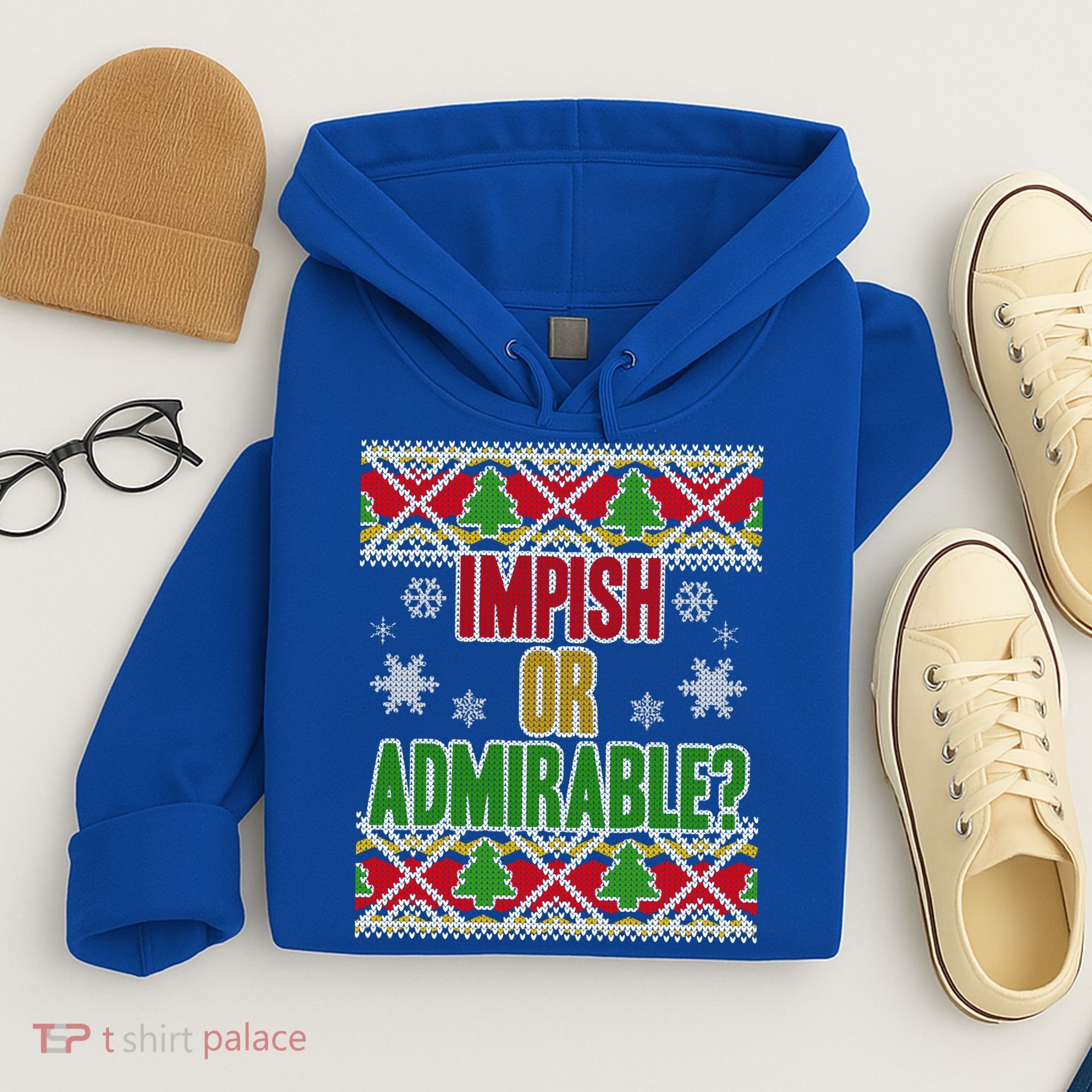Impish or Admirable Ugly Christmas Hoodie