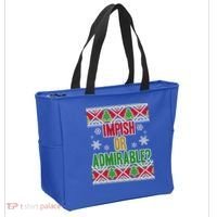 Impish or Admirable Ugly Christmas Tote Bag thumb 2