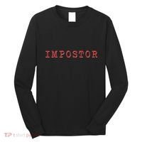 Impostor Game Meme Long Sleeve Shirt thumb 0