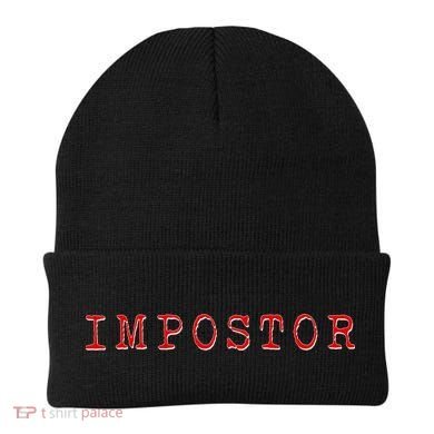 Impostor Game Meme Beanie