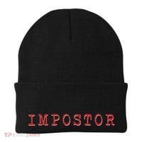 Impostor Game Meme Beanie thumb 0