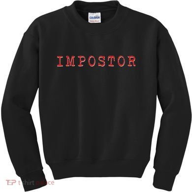 Impostor Game Meme Kids Sweatshirt