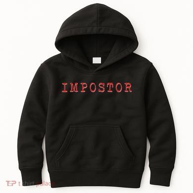 Impostor Game Meme Kids Hoodie