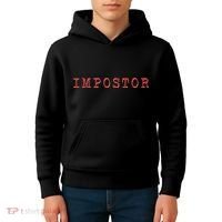 Impostor Game Meme Kids Hoodie thumb 4