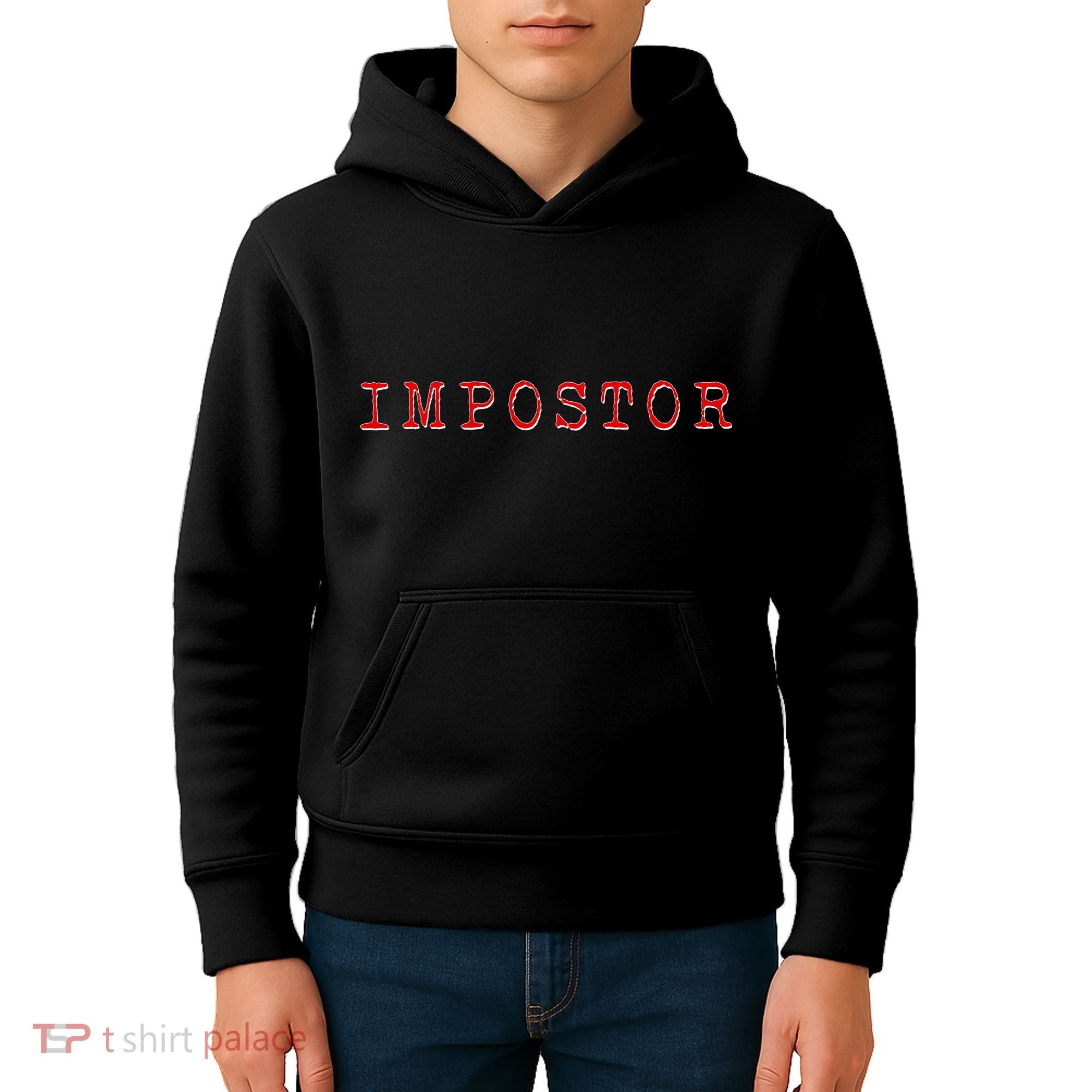Impostor Game Meme Kids Hoodie