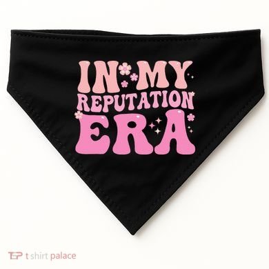 In My Reputation Era Groovy USA-Made Doggie Bandana