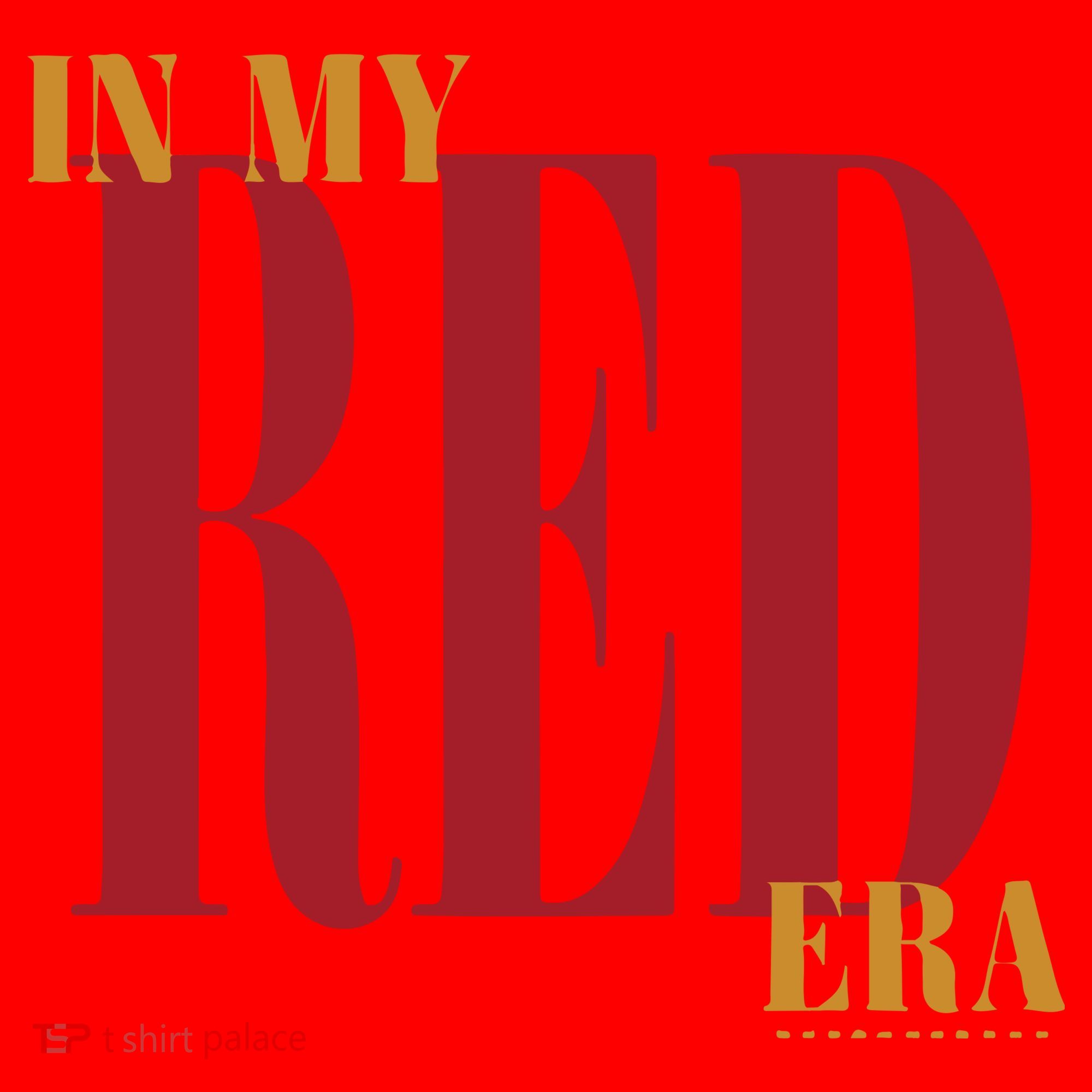 In My Red Era Santa Hat