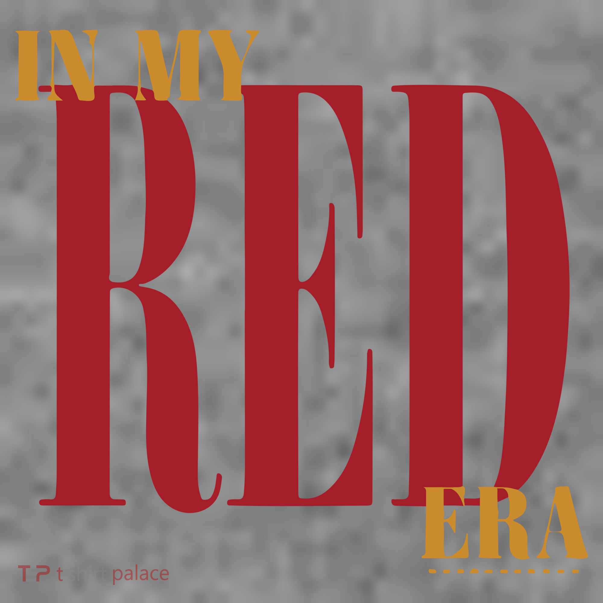 In My Red Era Toddler Hoodie