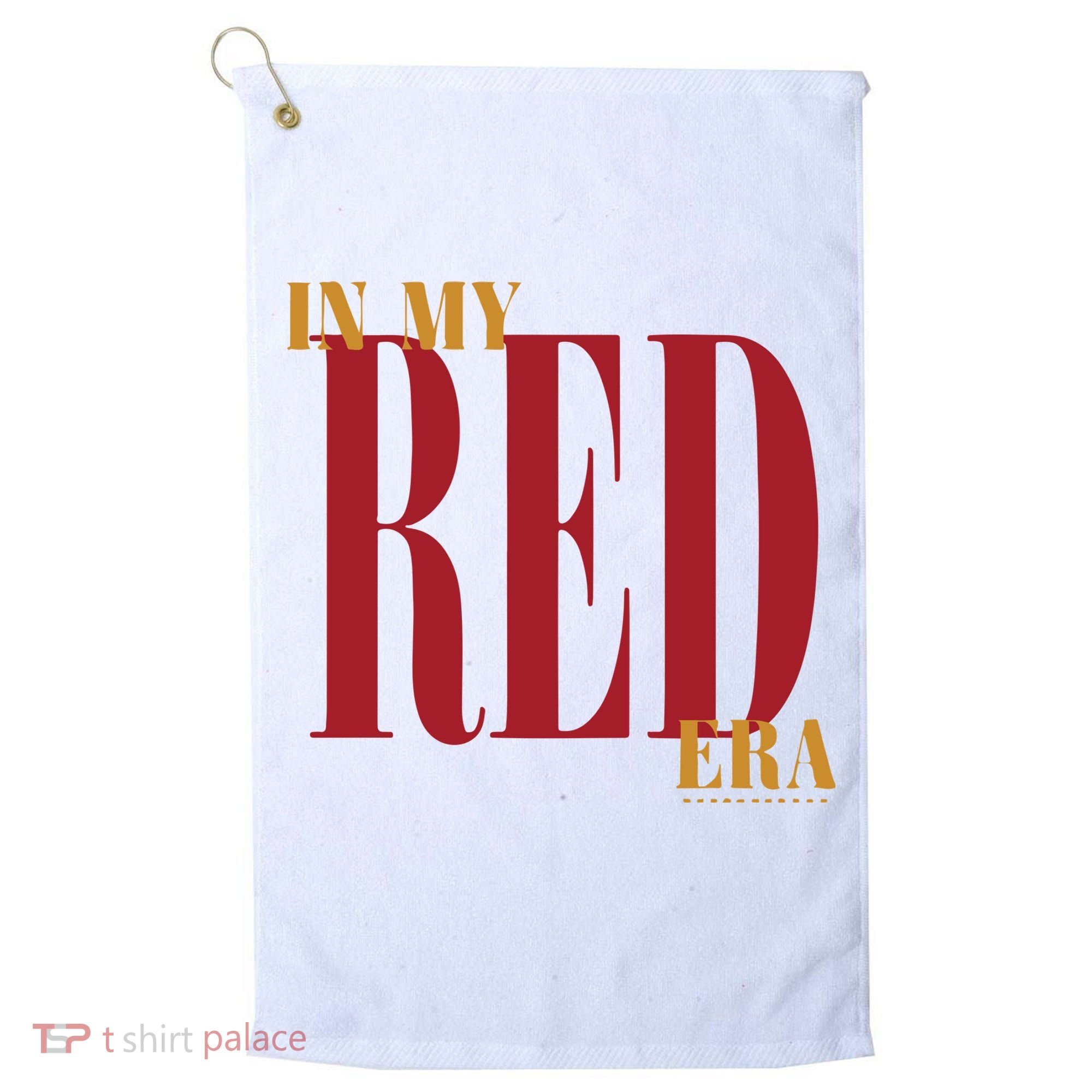 In My Red Era Golf Towel