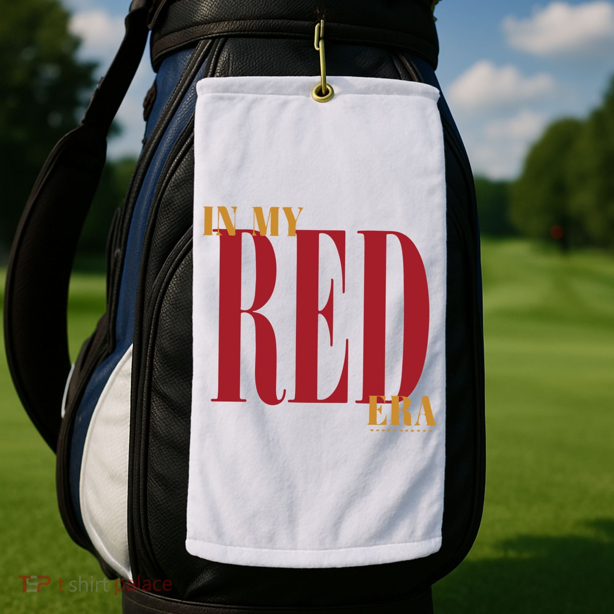 In My Red Era Golf Towel