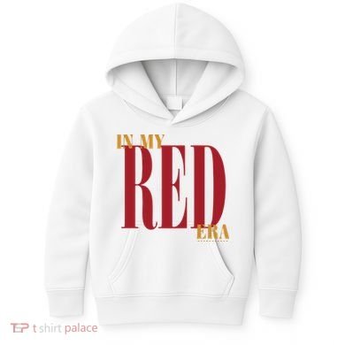 In My Red Era Kids Hoodie