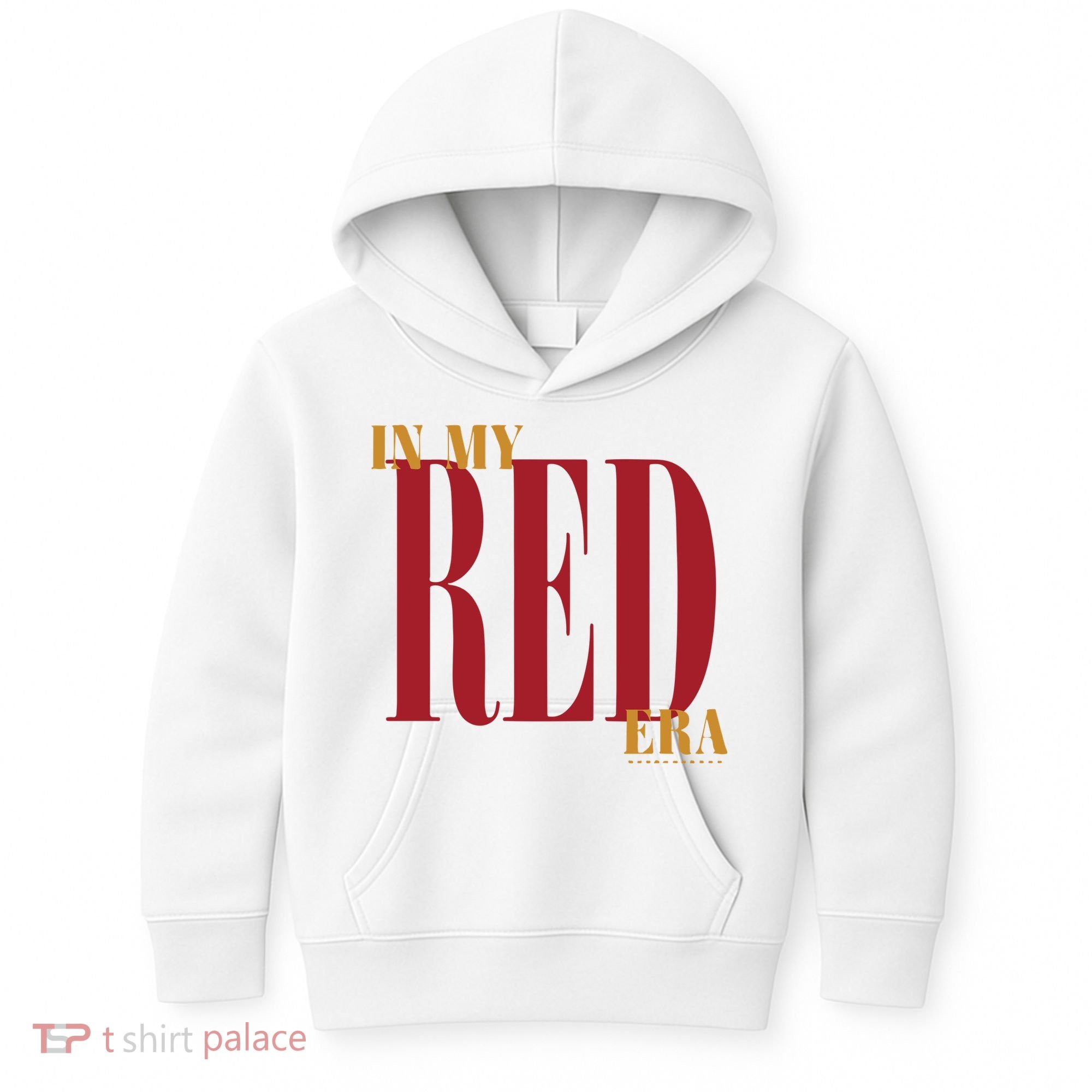 In My Red Era Kids Hoodie
