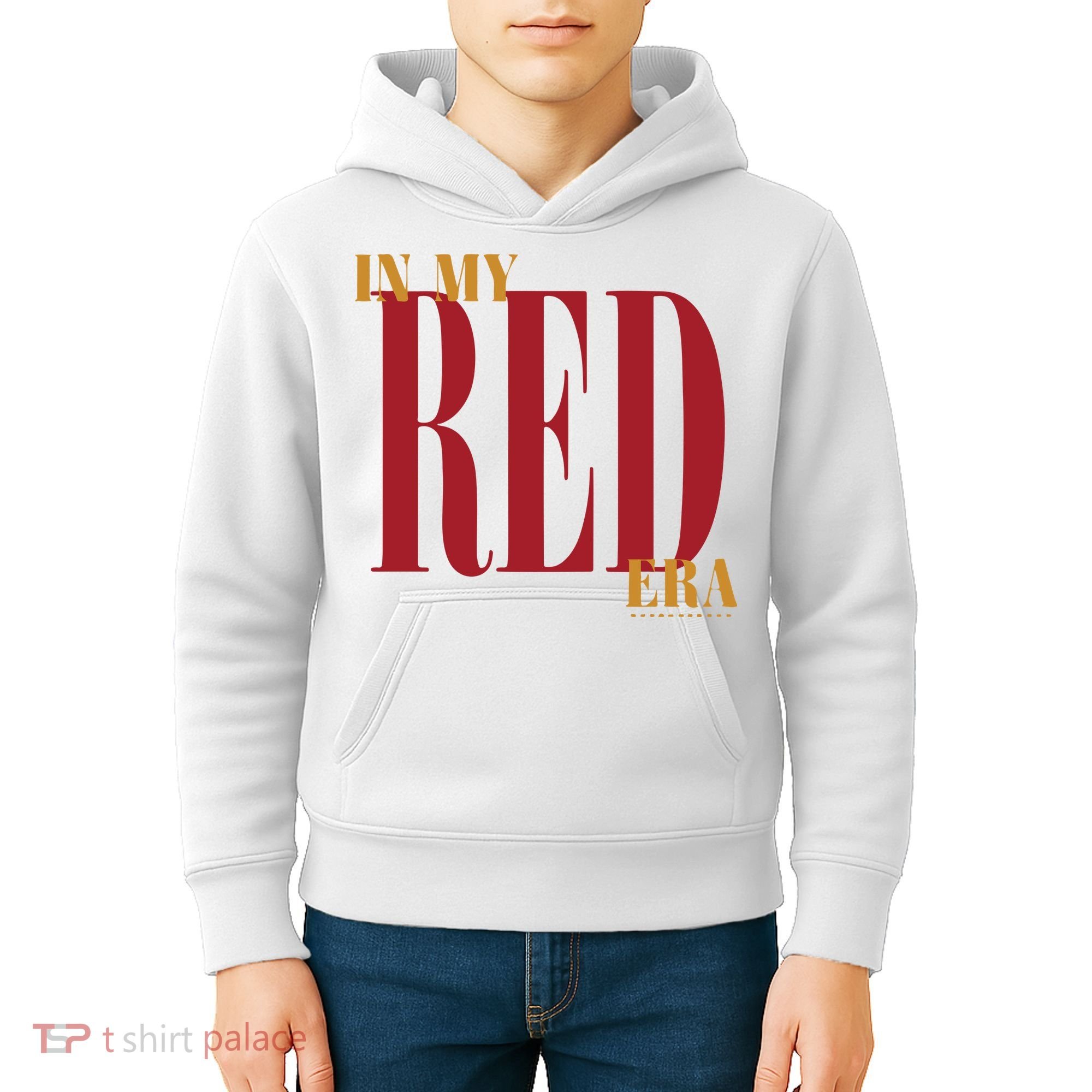 In My Red Era Kids Hoodie