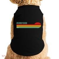 Ironwood Michigan Retro Doggie Tank thumb 0