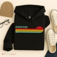 Ironwood Michigan Retro Hoodie thumb 4