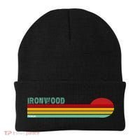 Ironwood Michigan Retro Beanie thumb 0