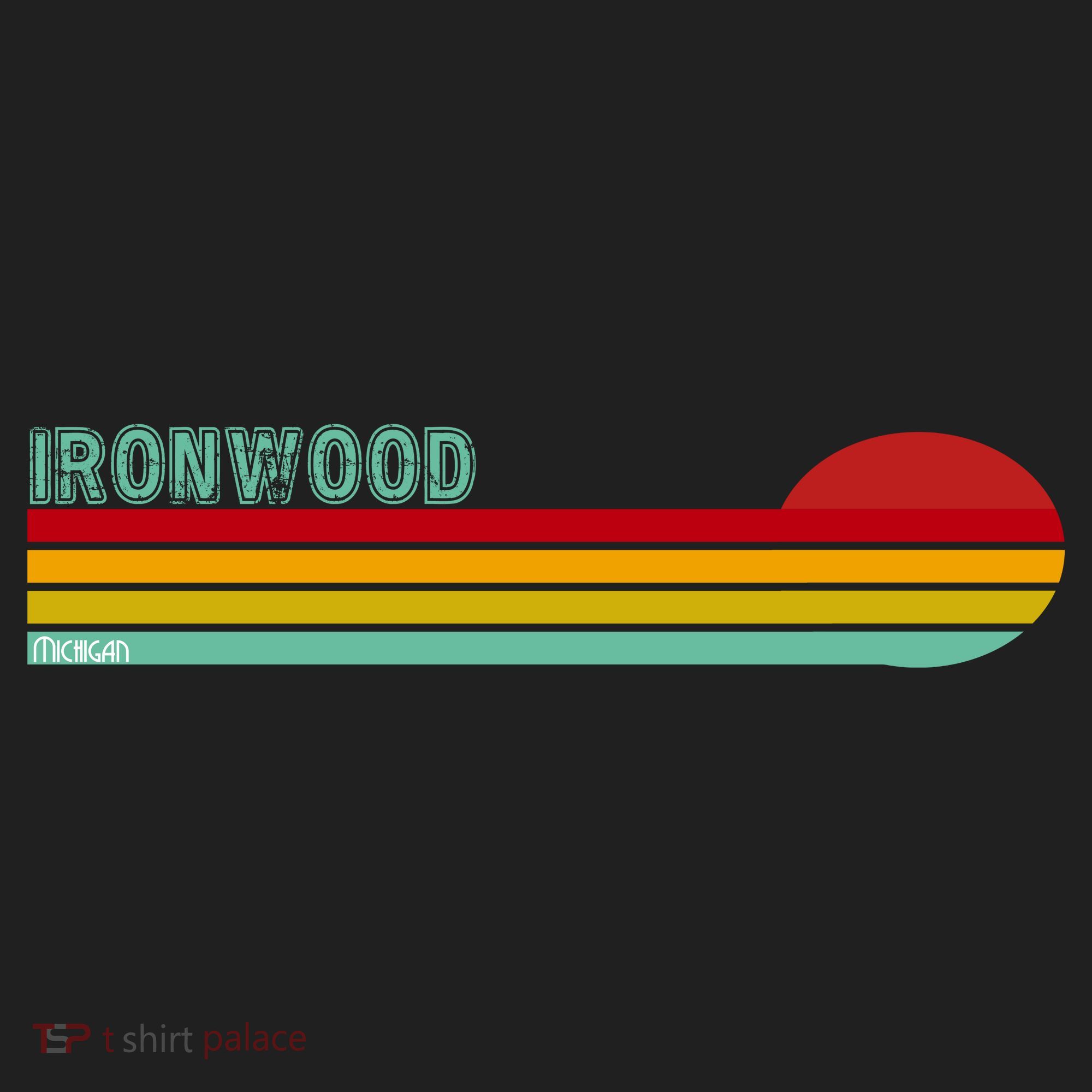 Ironwood Michigan Retro Beanie