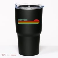 Ironwood Michigan Retro Tumbler thumb 0