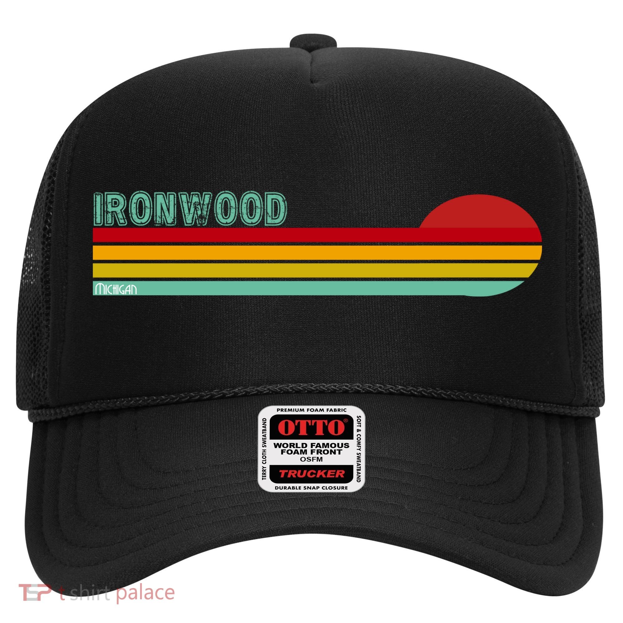 Ironwood Michigan Retro Hat
