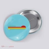 Ironwood Michigan Retro Button thumb 0