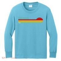Ironwood Michigan Retro Kids Long Sleeve Shirt thumb 0