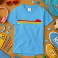 Ironwood Michigan Retro Kids T-Shirt thumb 3