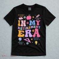 In My Retirement Era Retro Groovy Retired Teacher Women T-Shirt thumb 5