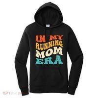 In My Running Mom Era Funny Runner Mom Retro Groovy Cute Gift Women's Hoodie thumb 0