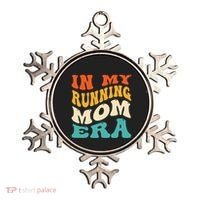 In My Running Mom Era Funny Runner Mom Retro Groovy Cute Gift Ornament thumb 0