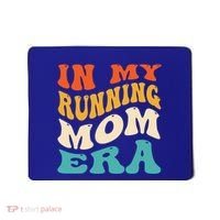 In My Running Mom Era Funny Runner Mom Retro Groovy Cute Gift Mousepad thumb 0