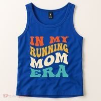 In My Running Mom Era Funny Runner Mom Retro Groovy Cute Gift Tank Top thumb 2