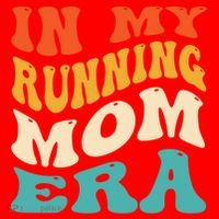 In My Running Mom Era Funny Runner Mom Retro Groovy Cute Gift Santa Hat thumb 1