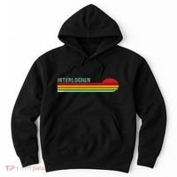 Interlochen Michigan Retro Hoodie thumb 0
