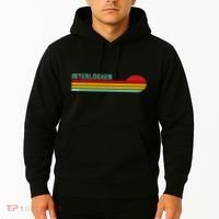 Interlochen Michigan Retro Hoodie thumb 2