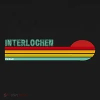 Interlochen Michigan Retro Bucket Hat thumb 4