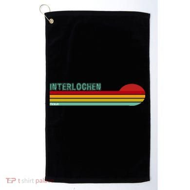 Interlochen Michigan Retro Golf Towel