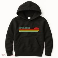 Interlochen Michigan Retro Kids Hoodie thumb 0