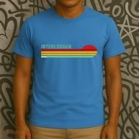 Interlochen Michigan Retro T-Shirt thumb 3