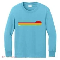 Interlochen Michigan Retro Kids Long Sleeve Shirt thumb 0