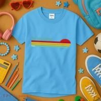 Interlochen Michigan Retro Kids T-Shirt thumb 3