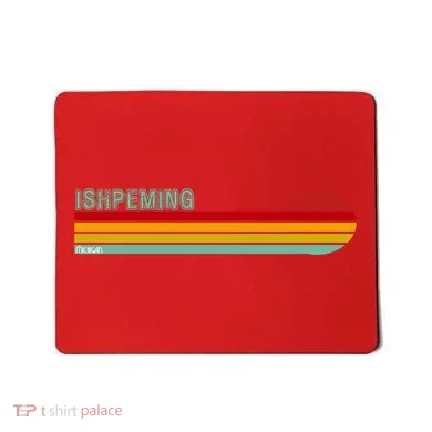 Ishpeming Michigan Retro Mousepad