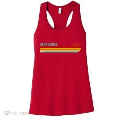 Ishpeming Michigan Retro Women's Tank Top