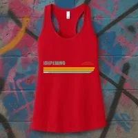 Ishpeming Michigan Retro Women's Tank Top thumb 3