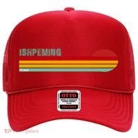 Ishpeming Michigan Retro Hat thumb 0