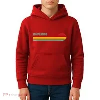 Ishpeming Michigan Retro Kids Hoodie thumb 4