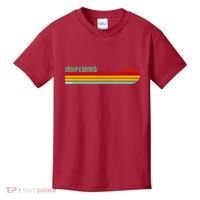 Ishpeming Michigan Retro Kids T-Shirt thumb 0