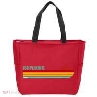 Ishpeming Michigan Retro Tote Bag thumb 0