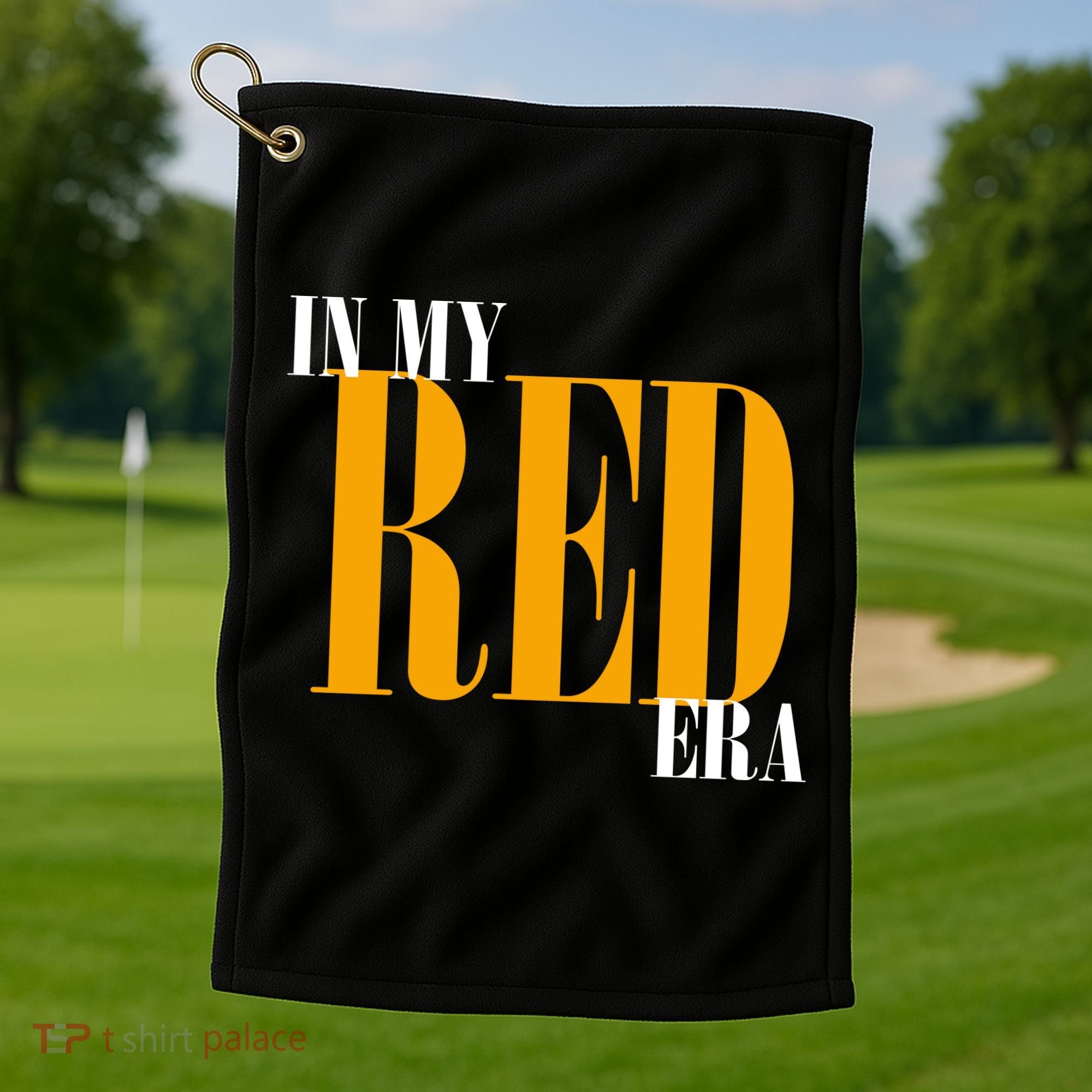 In My Red Era Golf Towel